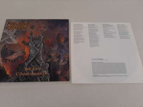 Malevolent Creation - The Ten Commandments LP Death Morbid Angel